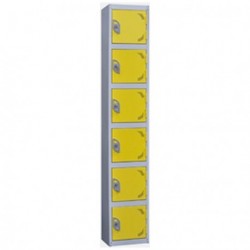 6 Door Steel Lockers